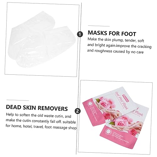 FRCOLOR 16 Pares De Máscara Para Pés Adesivo Para Pés Removedor De Calos Pés Máscaras Esfoliantes Re