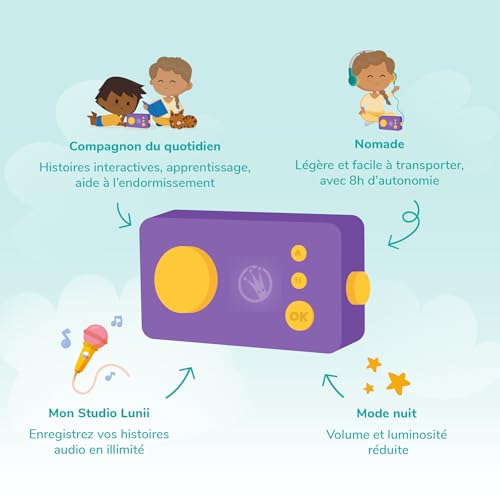Lunii - Pack Ma Fabrique à Histoires + Casque + Coque de Protection – vue 4