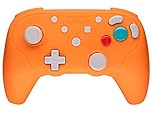 Retro Fighters BattlerGC Wireless 2.4G Controller Orange - Gamecube, Game Boy Player, Switch & PC Compatible