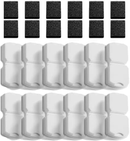Refil para Fonte de Água GIOTOHUN para Gatos Filter-12PCS – Pacote com 24 Filtros