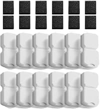 GIOTOHUN Filtri Fontanella per Gatti: 24 Filtro Fontana Gatto - Distributore Acqua Gatti Filtro - 12 Filtris + 12 Spugnas - Filtraggio Multistrato - Adatto per Fontana per Gattis Acciaio