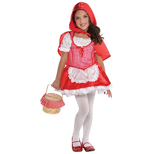 Disfraz Kit Caperucita Roja Para Niños 3-4 Años miniatura 1