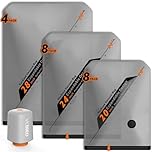 Vacbird Vacuum Storage Bags, Reusable Space Saver Bags with Wireless Electric Air Pump for Clothes, Travel, 20 Pack