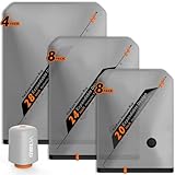 Vacbird Vacuum Storage Bags, Reusable Space Saver Bags with Wireless Electric Air Pump for Clothes, Travel, 20 Pack