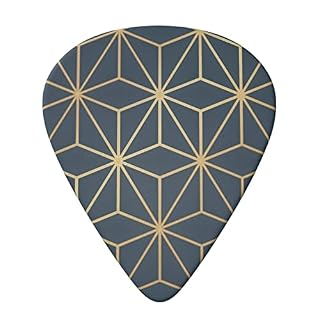 FUCVNPZ Lot de 6 médiators en celluloïd, géométriques, fins, moyens et lourds pour guitares acoustiques, électriques… - Les Beatles, Paul McCartney, John Lennon, RIngo Starr, George Harrison FUCVNPZ Lot de 6 médiators en celluloïd, géométriques, fins, moyens et lourds pour guitares acoustiques, électriques… – Image 3