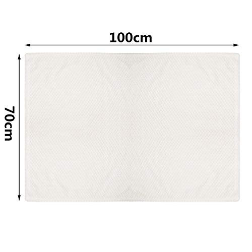 SLSON 2 Pack Dog Blanket Washable, Warm Soft Pet Throw Blanke for Bed Covers, Fuzzy Cat Blankets for Couch, Sofa, Car, Travel, 70x100cm, Grey and White - Image 3