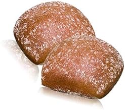 Vestakorn Craft Buns 10 x Party Rye Buns - Fresh Bun - Rustic Floured Crust - Pack of 10, Self Bake in 6 Minutes