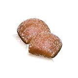 Vestakorn Handwerksbrötchen, 10x Party-Roggenbrötchen - frisches Brötchen – rustikal bemehlte Kruste, 10 Stück, selbst aufbacken in 6 Minuten