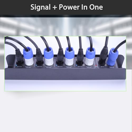 Splitter DMX Pknight anti interférence avec 4 sorties CA isolées - 3