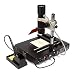Produktbild SHIOUCY Lötstation T862++ Infrarot-Überarbeitungsstation Premium-Lötstationen SMD IRDA Schweißgerät 800W Lötset Ideal für Schule Labor Hobbylöten Rework Solder Soldering Station Entlötstation