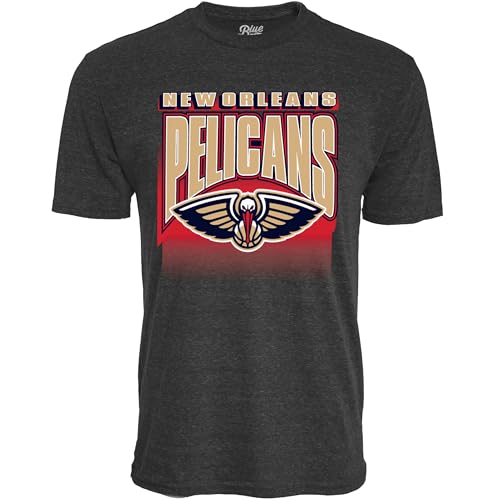 New Orleans Pelicans NBA Officially Licensed Tri-Blend T-Shirt Starters Black, Small