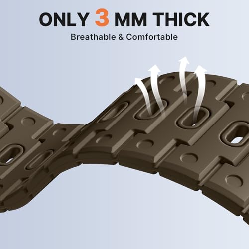 Correa magnética de silicona compatible Garmin 26mm miniatura 6