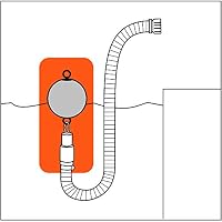 Gardena Schwimmende Absaugung Set: Schwimmkörper für Tauch-Druckpumpen mit 25 mm Schlauchdurchmesser, inkl. Messinganschluss, Rückschlagventil und Schlauchklemme (1417-20) – Ansicht 9