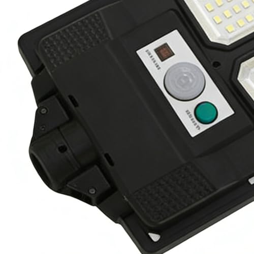 Powerful Solar Street Light, Waterproof Motion Sensor, 4 Pieces Bright LED with IP65 Feature, Sturdy Light, Security Accessory with Modern Style, Outdoor Lighting for Parking Lot – Image 6