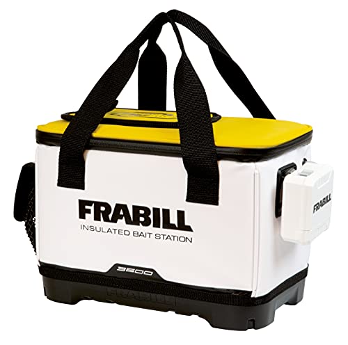 Frabill Universal Bait Station 8 QT.,White by FRABILL - Used condition - US$46.74