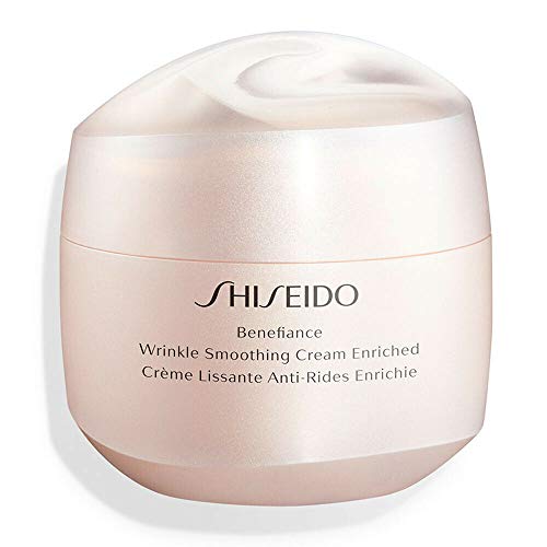 Shiseido Benefiance Anti-Aging Wrinkle Smoothing Cream Enriched for Dry Skin, Large, 75 ML