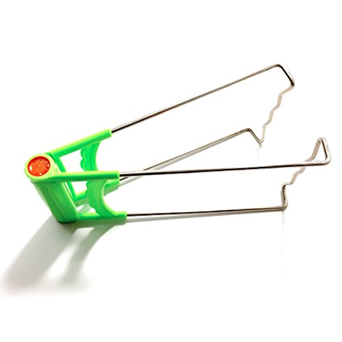 Kitchen Stainless Steel Folding Hot Dish Plate Bowl Clip Plate Retriever Tongs #TOP1