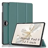 YRH for Honor Pad 9 Case 12.1 inch 2024, Slim Light Hard Shell Protective for Honor Pad 9 Tablet Case,Darkgreen - Image 1