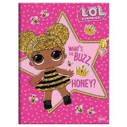 Caderno Brochura Capa Dura LOL Surprise 48 folhas Foroni 40.6212-3