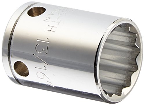 Williams 32226-TH 12-Point Tools at Height 1/2 Drive Standard Socket, 13/16"