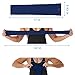 SHINYMOD Arm Sleeves for Men Women, Compression Sleeves UV UPF50 Sun Protection Summer Cooling and Winter Warmer, Navy