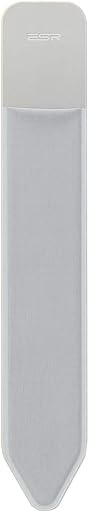 ESR Pencil Case Holder Compatible with The Pencil (Pro and 1st and 2nd Gen) | Elastic Pocket for Stylus Pen [Pencil Protected and Safe] Pouch Adhesive Sleeve Attached to Case for Pencil, Silver Grey