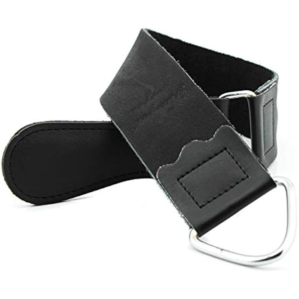 Ostrza do golenia pasek skórzany z uchwytem do ostrzenia żyletek 61 cm długości i 5 cm szerokości