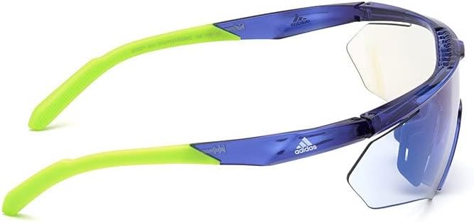 Sunglasses Adidas Sport SP 0027 91X Matte Blue/Mirror