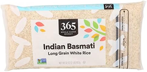 365 by Whole Foods Market, Rice Basmati White Indian, 32 Ounce