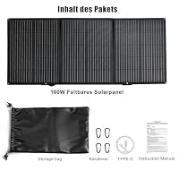 Purmars 300W Tragbares Powerstation mit Solarpanel 100W – Ansicht 6