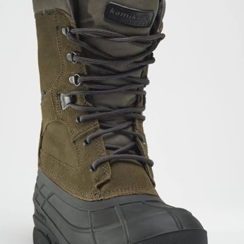 Kamik Herren Nation Plus Schneestiefel, Dark Olive Dol, 44 EU