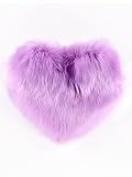 Heart Plush Cushion, Bedroom Back Pad, Fluffy Throw Pillow, for Decorate Living Room Sofa Bedroom (P