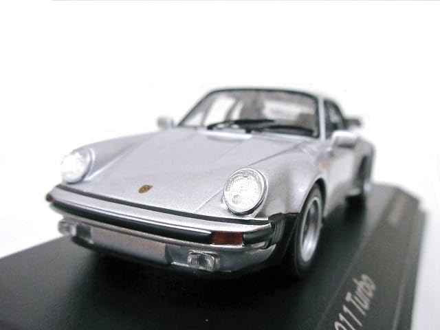 Amazon.co.jp: 欧州限定 1/43 ポルシェ911 ターボ (シルバー) 1977 930