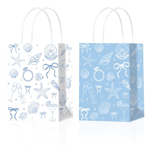 C L cooper life Coastal Bachelorette Party Favor Bags 12pcs Last Toast On The Coast Gift Bags