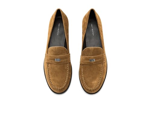 Image of Tory Burch Womens Classic Penny Loafers