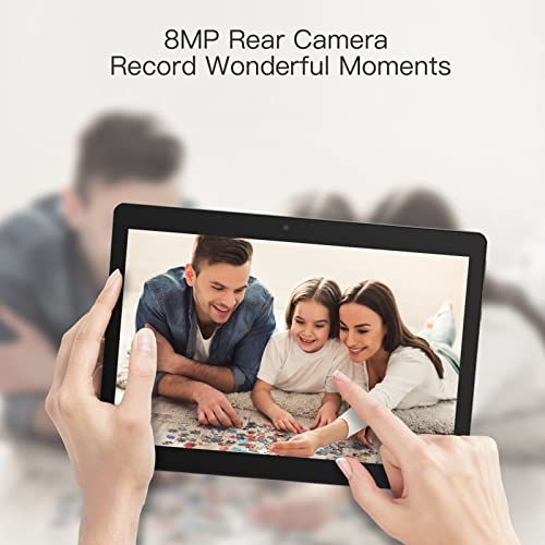 Dragon Touch Notepad K10 Tablets With 32 Gb Storage, 10 Inch Android Tablet, Quad Core Processor, Ips Hd Touch Screen, Micro Hdmi, 8Mp Camera, 2.4Ghz & 5Ghz Wifi Tablet, Black #TOP3