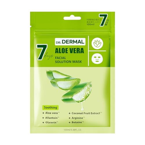 DR.DERMAL 7DAYS FACIAL SOLUTION MASK 7 (ALOE VERA)
