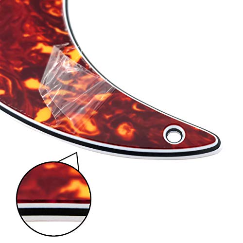 FLEOR 11 trous Strat Pickguard scratchplate SAS avec vis pour Standard Modern American / mexicaine Fender Stratocaster… - Les Beatles, Paul McCartney, John Lennon, RIngo Starr, George Harrison FLEOR 11 trous Strat Pickguard scratchplate SAS avec vis pour Standard Modern American / mexicaine Fender Stratocaster… – Image 5