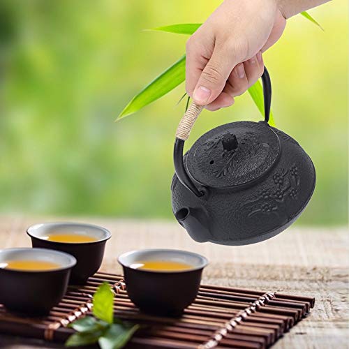 Juego de tetera de té resistente a la corrosión, diseño retro para salón de Navidad - Imagen 4