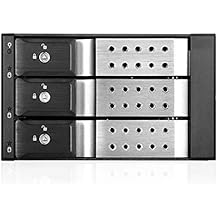 i-Star BPN-DE230HD-SILVER Trayless 2X 5.25 to 3X 3.5 12Gb/s HDD Hot-swap Rack