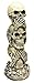 Bellaa 26980 The Hear-no, See-no, Speak-no Evil Skull Statue