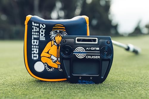 Odyssey Golf AI-ONE Cruiser Putter (Extended Length Shaft) (38 Inches, Counter Balance, Big Seven (Double Bend), Right Hand) by Odyssey - Image 8