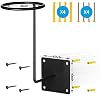 ILM Helmet Holder Rack Hook Helmts Stand Wall Mount Jacket Hanger Motorcycle Accessories