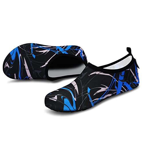 VIFUUR Water Sports Unisex Shoes Graffiti Blue - 7.5-8.5 W US / 6-7 M US (38-39)