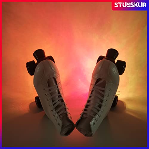 Roller Skate Lights,Accessories For Skate Skating,Lights Led Accessory For Quad Rink Skate Inline Skate Blade Ice Figure Skate Skater,Illuminating Underglow Tool Equipment Gift For Roller Skate Boots #TOP7