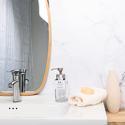 H Halston Modern Soap Dispenser With Rustproof Pump For Soap, Lotion, Dish Soap, Liquid Soap, Farmhouse Styles, For Kitchen Countertop, Bathroom, Home Decor (Foaming Dispenser Brushed Nickel) #TOP7