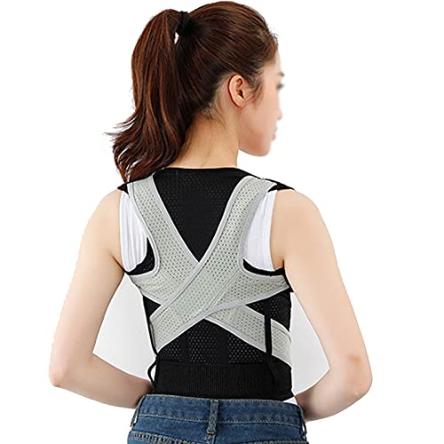 Correcteur de posture pour femme orthèse dorsale et support lombaire réglable en taille 3XL
