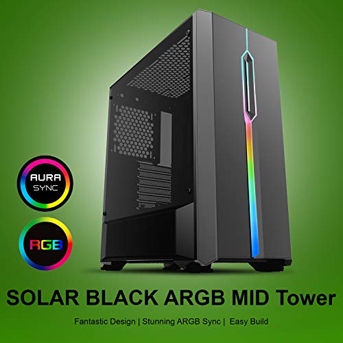Build My PC, PC Builder, GAMEMAX SOLAR-BLK