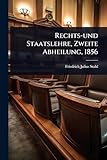  Rechts-und Staatslehre, Zweite Abheilung, 1856