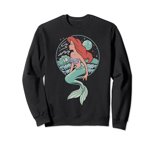 Sweatshirt Ariel Disney pull confortable pour style urbain et fan de pop culture